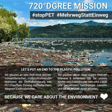 Load image into Gallery viewer, uberBottle - BPA-freie Sport Trinkflasche mit Fruchteinsatz - 720°DGREE