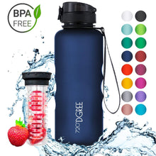 Load image into Gallery viewer, uberBottle - BPA-freie Sport Trinkflasche mit Fruchteinsatz - 720°DGREE