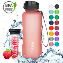Load image into Gallery viewer, uberBottle - BPA-freie Sport Trinkflasche mit Fruchteinsatz - 720°DGREE