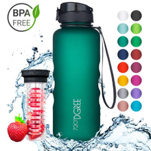Load image into Gallery viewer, uberBottle - BPA-freie Sport Trinkflasche mit Fruchteinsatz - 720°DGREE