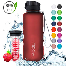 Load image into Gallery viewer, uberBottle - BPA-freie Sport Trinkflasche mit Fruchteinsatz - 720°DGREE