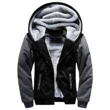 Load image into Gallery viewer, 2019 New Men Hoodies Winter Thick Warm Fleece Zipper Men Hoodies Coat Sportwear Male Streetwear Hoodies Sweatshirts Men 4XL 5XL