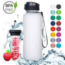 Load image into Gallery viewer, uberBottle - BPA-freie Sport Trinkflasche mit Fruchteinsatz - 720°DGREE