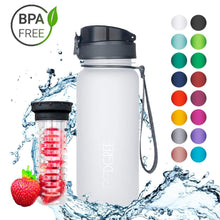 Load image into Gallery viewer, uberBottle - BPA-freie Sport Trinkflasche mit Fruchteinsatz - 720°DGREE